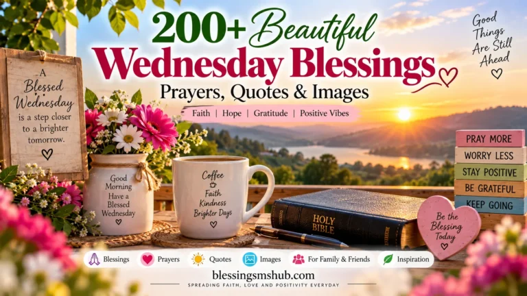 200+ Beautiful Wednesday Blessings, Prayers, Quotes & Images