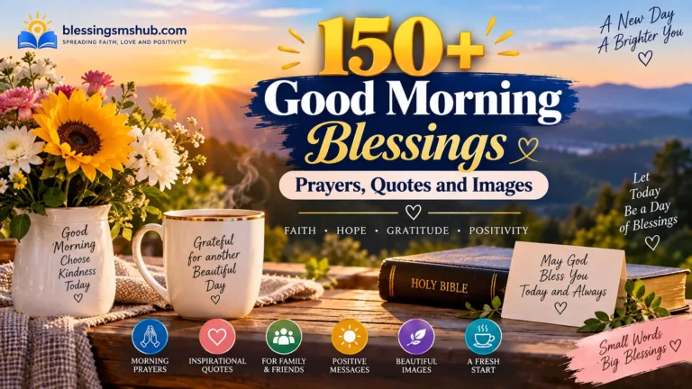 200+ Good Morning Blessings, Prayers, Quotes & Images to Start Your Day