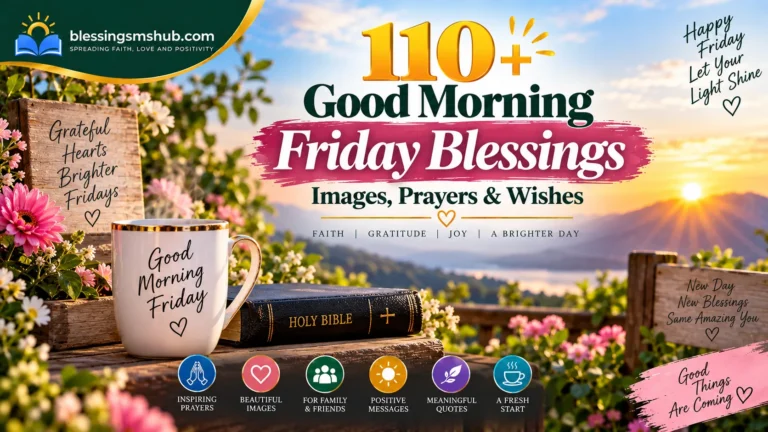 200+ Beautiful Good Morning Friday Blessings, Images, Prayers & Wishes